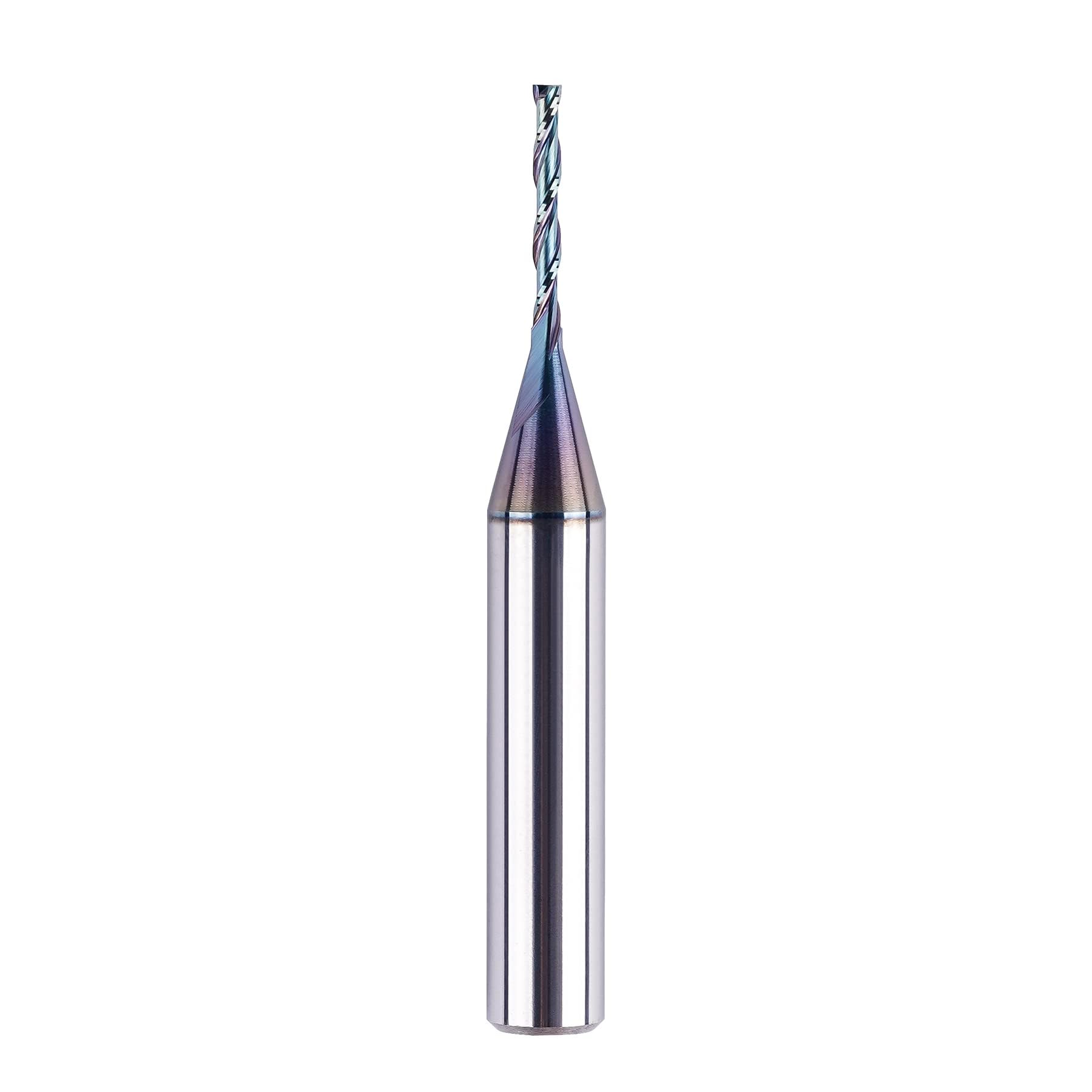 SpeTool 1/16 Inch Up Cut Spial Router Bit 1/4 Inch Shank with Extra ...