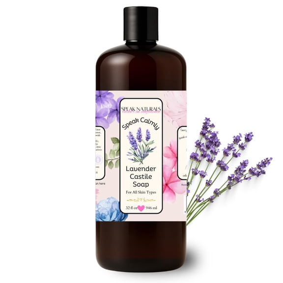 Lavender Castile Soap for Sensitive Skin