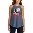 thumbnail image 1 of Speak Of The De Vil - Juniors High Neck Tank Top, 1 of 4