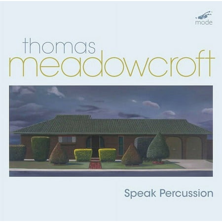 Speak Percussion Meadowcroft - Perucssion Music - Music & Performance - CD