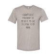 thumbnail image 1 of "Speak To My Nana, Unisex Adult Shirt, Nana's Boy, Sublimation T, Nan's Girl, Mommy's Boy, Granchildren Apparel, Grandchild Tee, Nana Life, Heather Stone, 2XL", 1 of 1