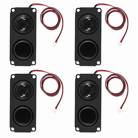 Speaker 5 Watt 8 Ohm Double Cavity Mini Speaker Full-Range Cavity Advertising Machine with JST-PH2.5mm-2 Pin Interface