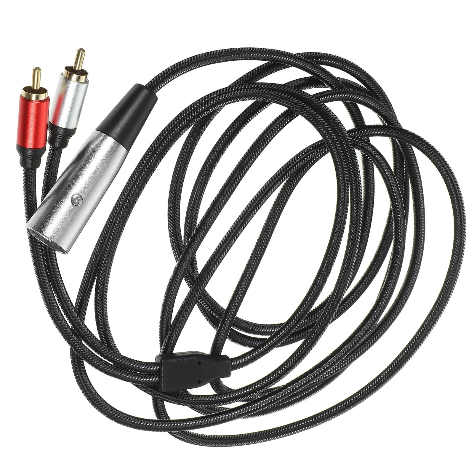 FENGGUIQU Car Amplifier Sound Cable Black Durable Audio Converter ...