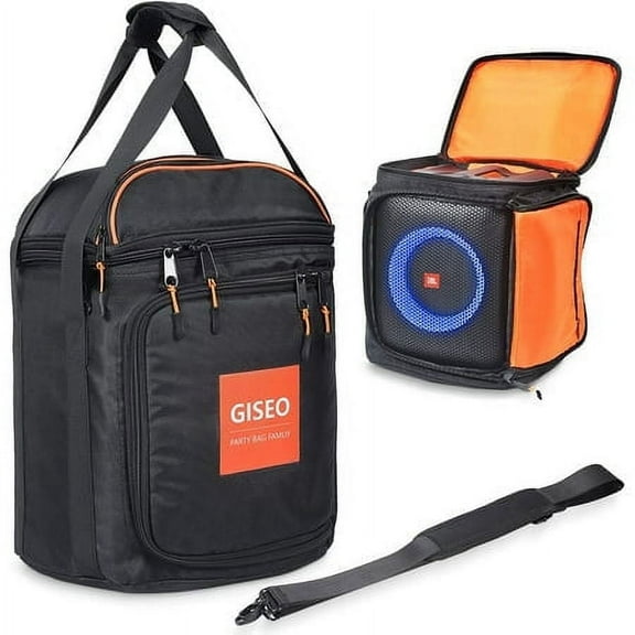 Speaker Bag Rugged Speaker Bag Carry Case Compatible with JBL Party Box Encore Essential, Portable Speaker Carry Tote Bag Backpack (for JBL PartyBox Encore Essential)