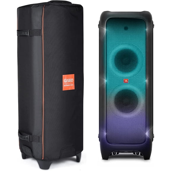 Speaker Bag Rugged Speaker Bag Carry Case Compatible with JBL Party Box Series, Portable Speaker Carry Tote Bag Backpack (for JBL partybox 1000 Bag)