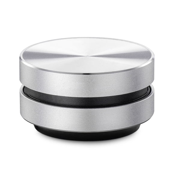 Speaker Bone Conduction Speaker, 6H Playtime, Compact Size, Aluminum Alloy Build, FM Radio, Phone Calls, Games, MP3, Portable Speaker with Rich Sound Effects for Home and Outdoor Use