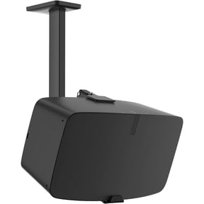 Heavy Duty Speaker Ceiling Mount for Sonos 5 & Sonos Play 5 Gen 2 Speaker Mount - Tilt & Swivel Adjustable Mount Bracket for Sonos Five, Sonos Play 5 Ceiling Mount, Black