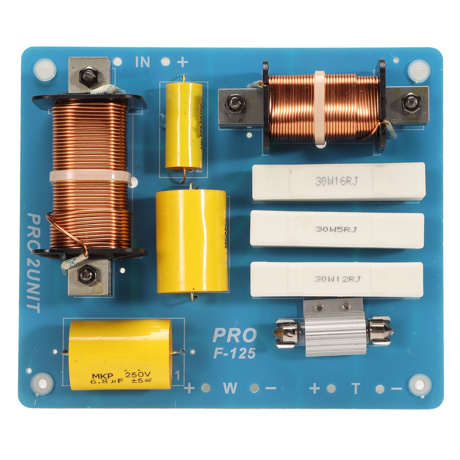 Speaker Crossover Filter 2 Way Crossover 800W Maximum Treble Bass