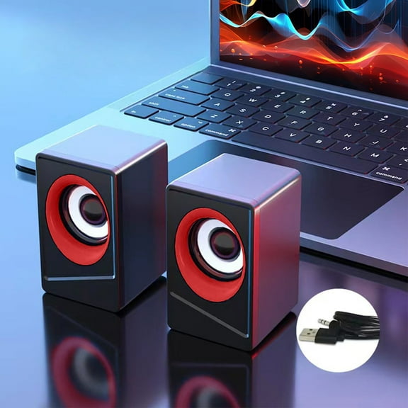 Speaker, Enhance Your Audio Experience Portable Laptop Speakers With Mini USB 2.0 Sound Box For Mobile Devices And Powerful Resonance