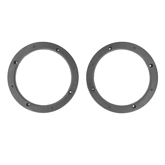 Speaker Gasket, 7in OD Dustproof Speaker Spacer Rings 14cm ID Scratch Resistant 2PCS ABS Plastic Universal For Auto