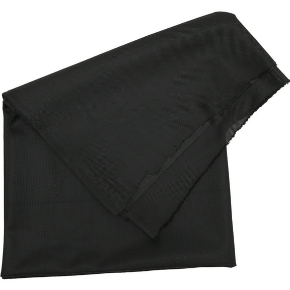 Speaker Grill Cloth Mesh Fabric Acoustic Black Replacement for Home Speakers Stereo The Polyester