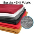 thumbnail image 1 of Speaker Grill Cloth Stereo Fabric Replacement for Acoustic Equipment Speakers Black 54"x 12", 1 of 5
