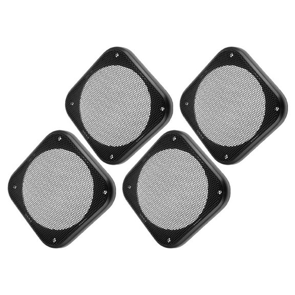 Speaker Grille Coaxial Car Loudspeaker Net for Audio Decorative Mesh Speakers Black