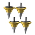 thumbnail image 1 of Speaker Isolation Spike Feet Stand Damper Cone for Hifi Audio Turntable Recorder AMP M6 Gold, 1 of 8