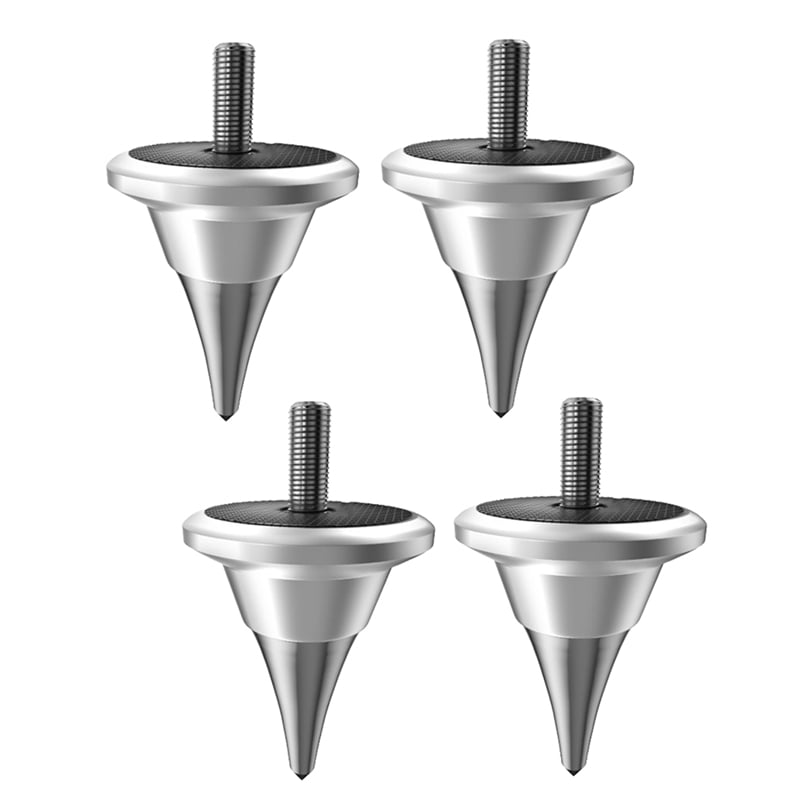 Spike In Acciaio Inox M6 Per Altoparlanti - 4 Pezzi Anti-Vibrazione - Foto 2