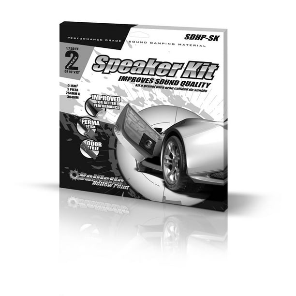 Speaker Kit Hollow Point Series Sound Damping Material