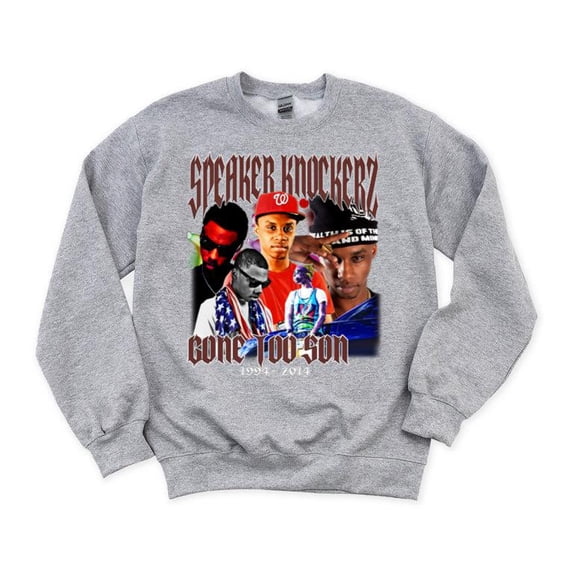 Speaker Knockerz Hip Hop Vintage R&B Rap Artist SoundCloud Erica Kane Music Sweatshirt, for men & women, up to size 5XL