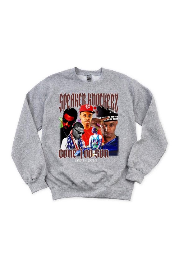 Speaker Knockerz Hip Hop Vintage R&B Rap Artist SoundCloud Erica Kane Music Sweatshirt, for men & women, up to size 5XL