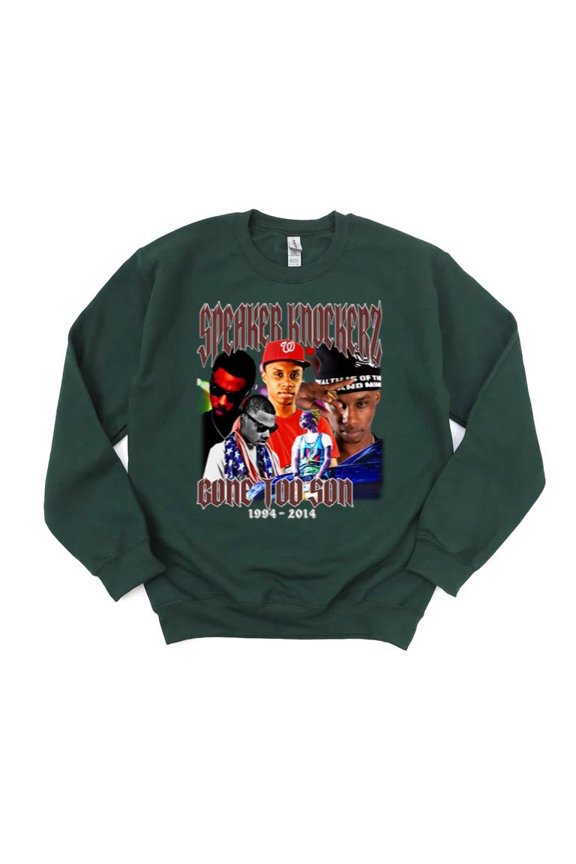 Speaker Knockerz Hip Hop Vintage R&B Rap Artist SoundCloud Erica Kane Music Sweatshirt, for men & women, up to size 5XL