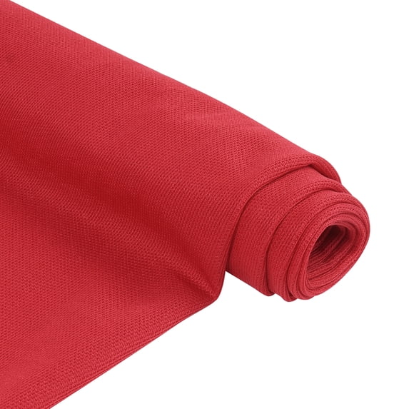 Speaker Mesh Fabric - Professional Dust Protection Cloth for KTV & Home Audio, 217"x54" Red