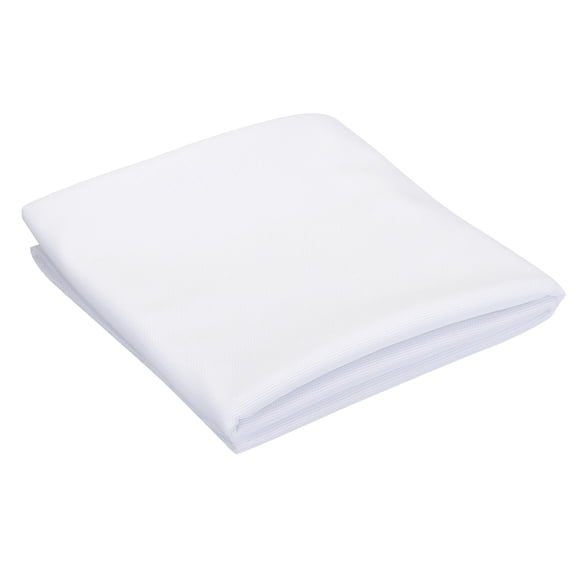 Uxcell Black Speaker Mesh Grill Cloth (not Cane Webbing) Stereo Box Fabric Dustproof Cloth White 20 x 59"