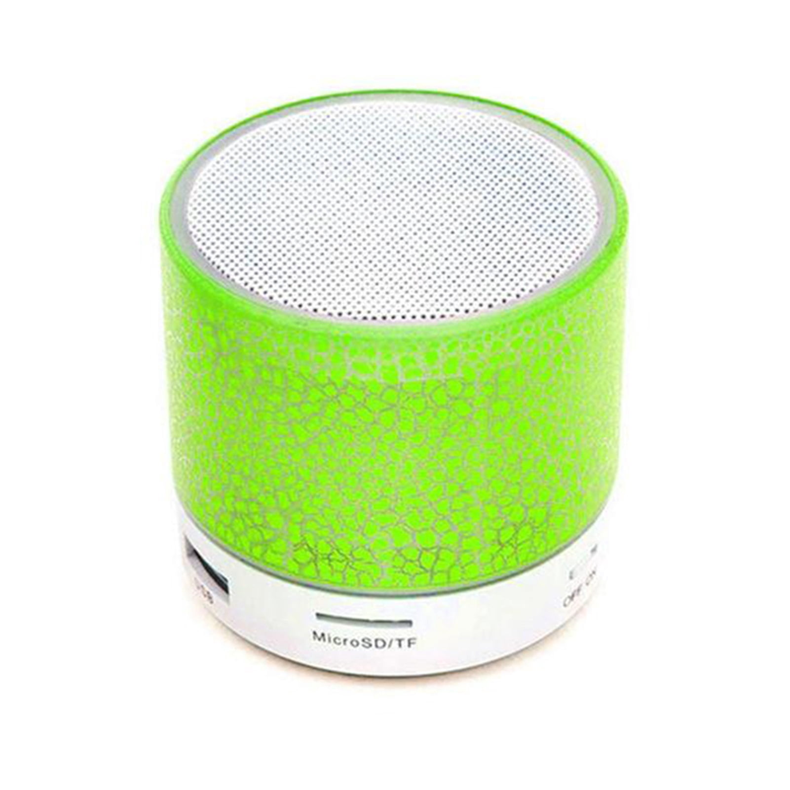 Speaker Mini Wireless Loudspeaker Crack LED TF Card USB Subwoofer Portable MP3 Music Sound Column For PC Phone Speakers