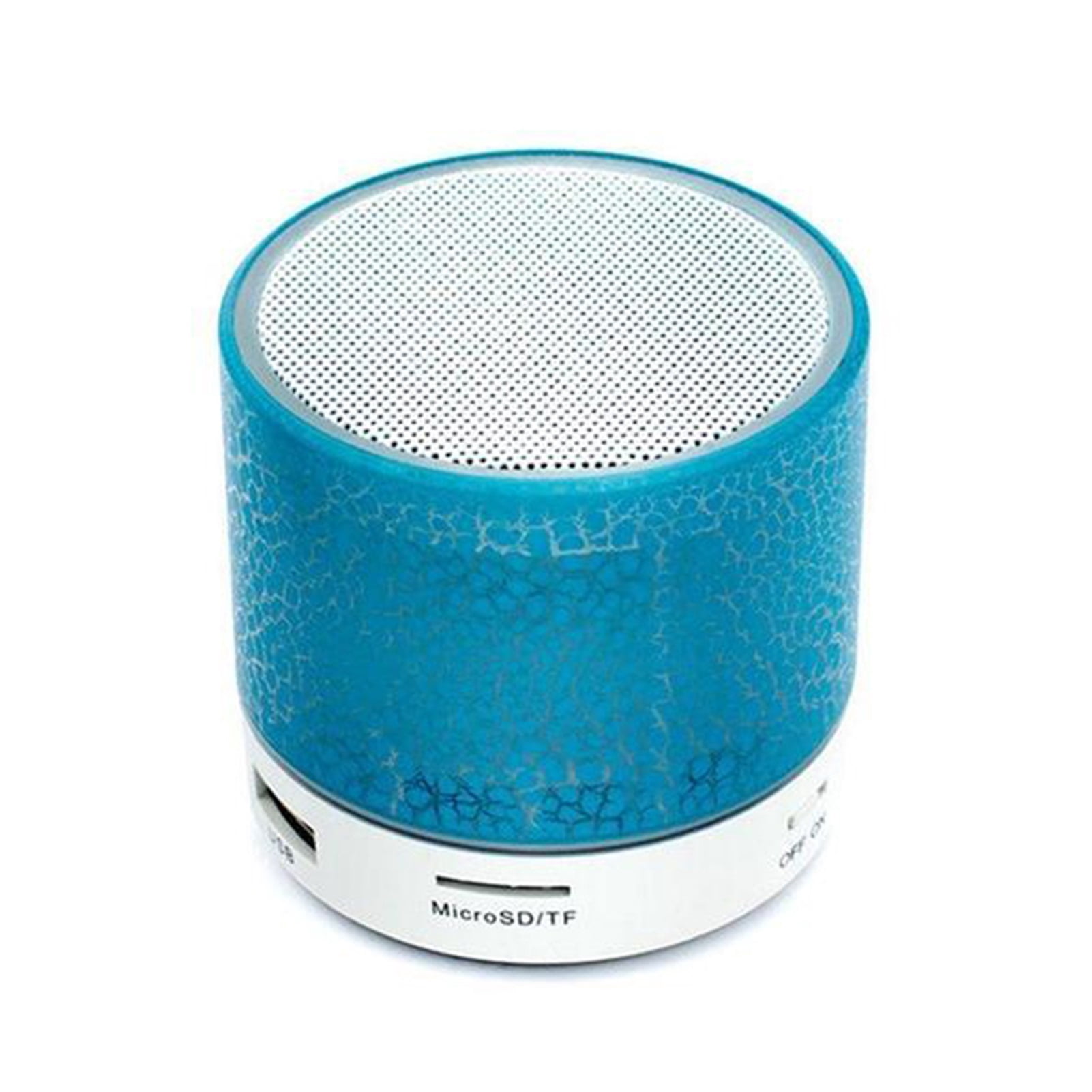 Speaker Mini Wireless Loudspeaker Crack LED TF Card USB Subwoofer Portable MP3 Music Sound Column For PC Phone Speakers ,Clear Distortion-Free