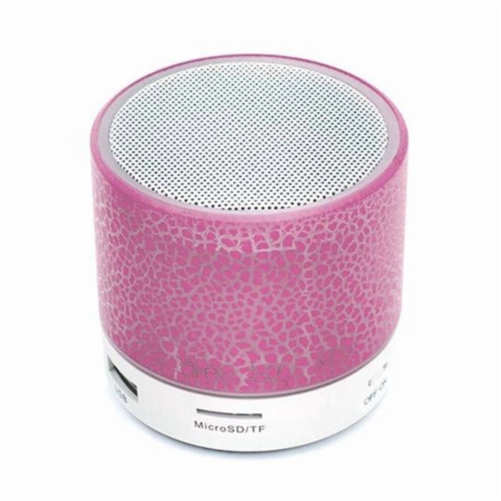 Speaker Mini Wireless Loudspeaker Crack LED TF Card USB Subwoofer Portable MP3 Music Sound Column For PC Phone Speakers ,Clear Distortion-Free