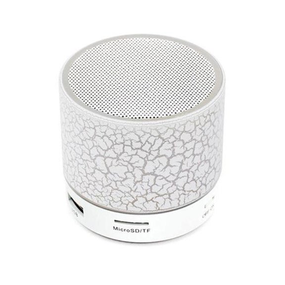 Speaker Mini Wireless Loudspeaker Crack LED TF Card USB Subwoofer Portable MP3 Music Sound Column For PC Phone Speakers