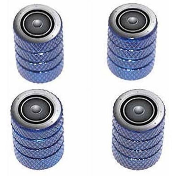 Speaker Music Tire Rim Wheel Aluminum Valve Stem Caps, Multiple Colors