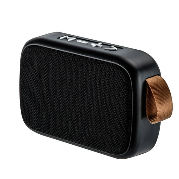 Speaker Outdoor Wireless Sound Box Handsfree Call Rechargeable Bluetooth\-compatible 4\.2 Speaker Plastic Sound Box, Black black