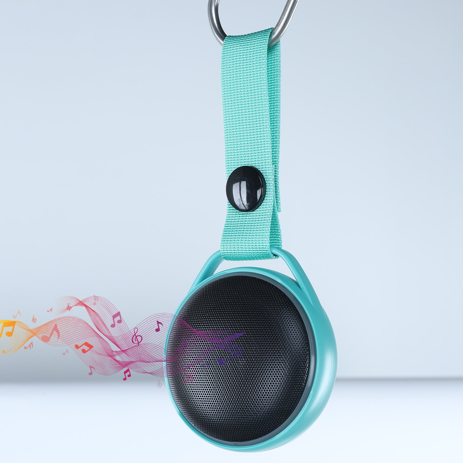 Speaker Ozmmyan New Portable LED Atmosphere Light Bluetooth Speaker