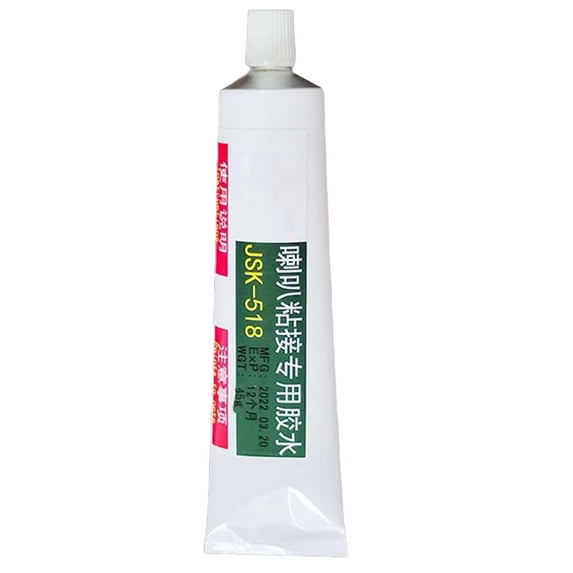 Speaker Repair Adhesive Glue, Loud Speaker Cone Cement Strong Adhesive Repair Glue, High Strength Speaker Glue Flexible Speaker Sealing for Loose Dust Caps Torn Cone