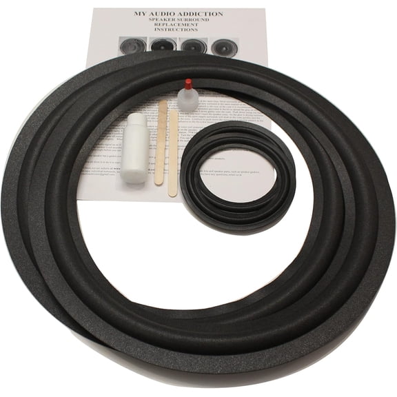 Speaker Repair Kit for Realistic Mach 2 15" with 5" Midrange Surrounds Mach II