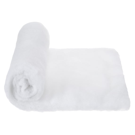 Speaker Sound-Absorbing Cotton Polyester Fiber 100x120x5cm Flame Retardant Sound Absorber Acoustic Interior Insulation Audio Damping DIY HIFI Replacement for Speaker Repairs, White