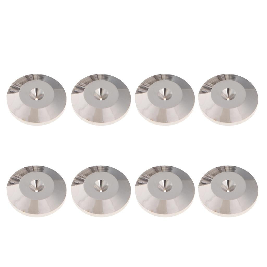 Speaker Spikes Feet Pads Mats Metal Durable for HiFi Players (Pack