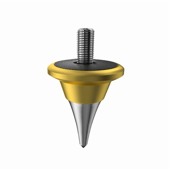 Speaker Stabilization Pads with Spikes for Enhanced Acoustic Clarity and Resonance Control Stand for Audio D,1 x Speaker Stabilization Pads,Gold