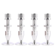 7829 Spikes Stand Foot HiFi Speaker Shockproof Cone Base Pads Chrome-plated Spikes