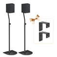 thumbnail image 1 of Speaker Stands Pair for Samsung HW-Q990F/Q990C/Q990D Rear Speaker Stand with Wall Mount - Height Adjustable Speaker Floor Stands for Q Series Samsung Speaker Stands Pair with Keyhole or Thread Hole, 1 of 9