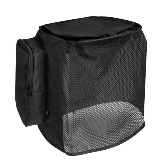 Speaker Storage Case Featuring Rolling Up Back Panel Reinforced Nylon Convenient Accessory Pocket for Encore 2