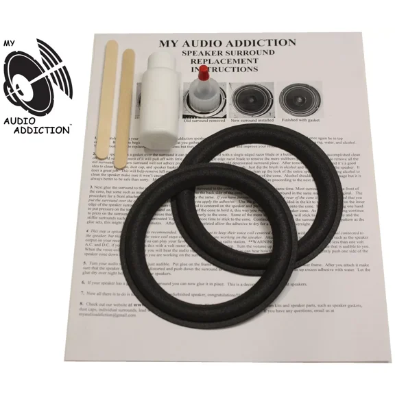 Speaker Surround Repair Kit For 5.25" Mini Advent !!!!!!!!!!!!!