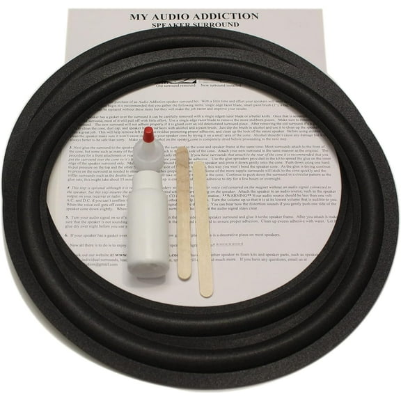 Speaker Surround Repair Kit for 12" ESS AMT HEIL