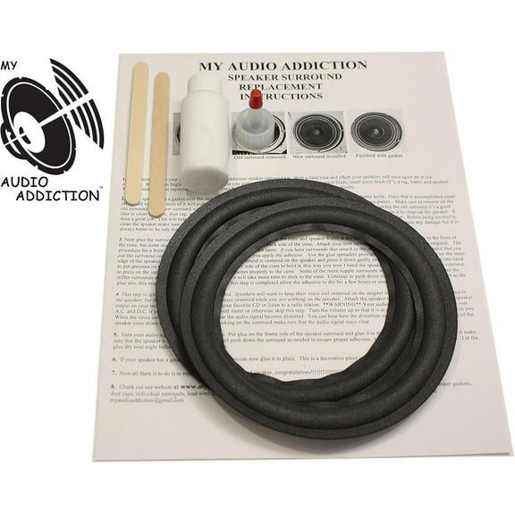 Speaker Surround Repair Kit for Advent 6.5 (6 1/2)