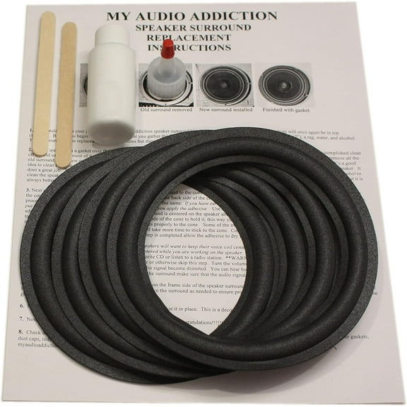Speaker Surround Repair Kit for Advent Laureate 6.5 4 Surround Kit