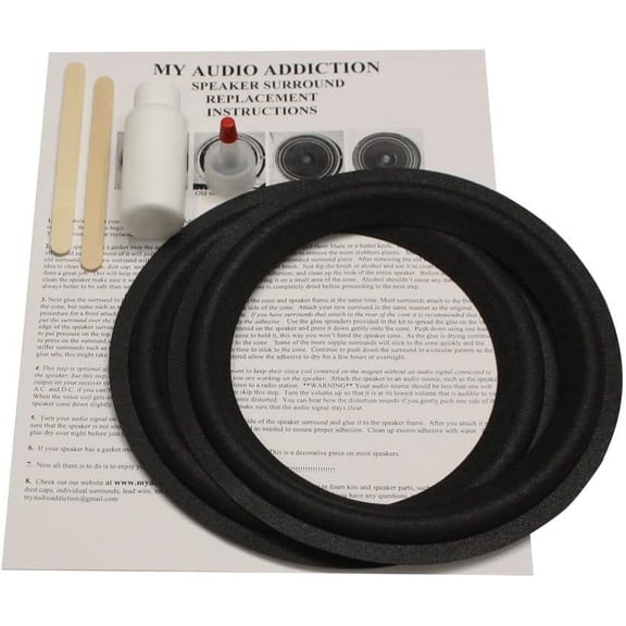Speaker Surround Repair Kit for Boston Acoustic 8"