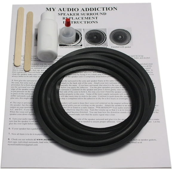 Speaker Surround Repair Kit for Infinity RS-2000 6.5 Woofers Rs2000 RS10