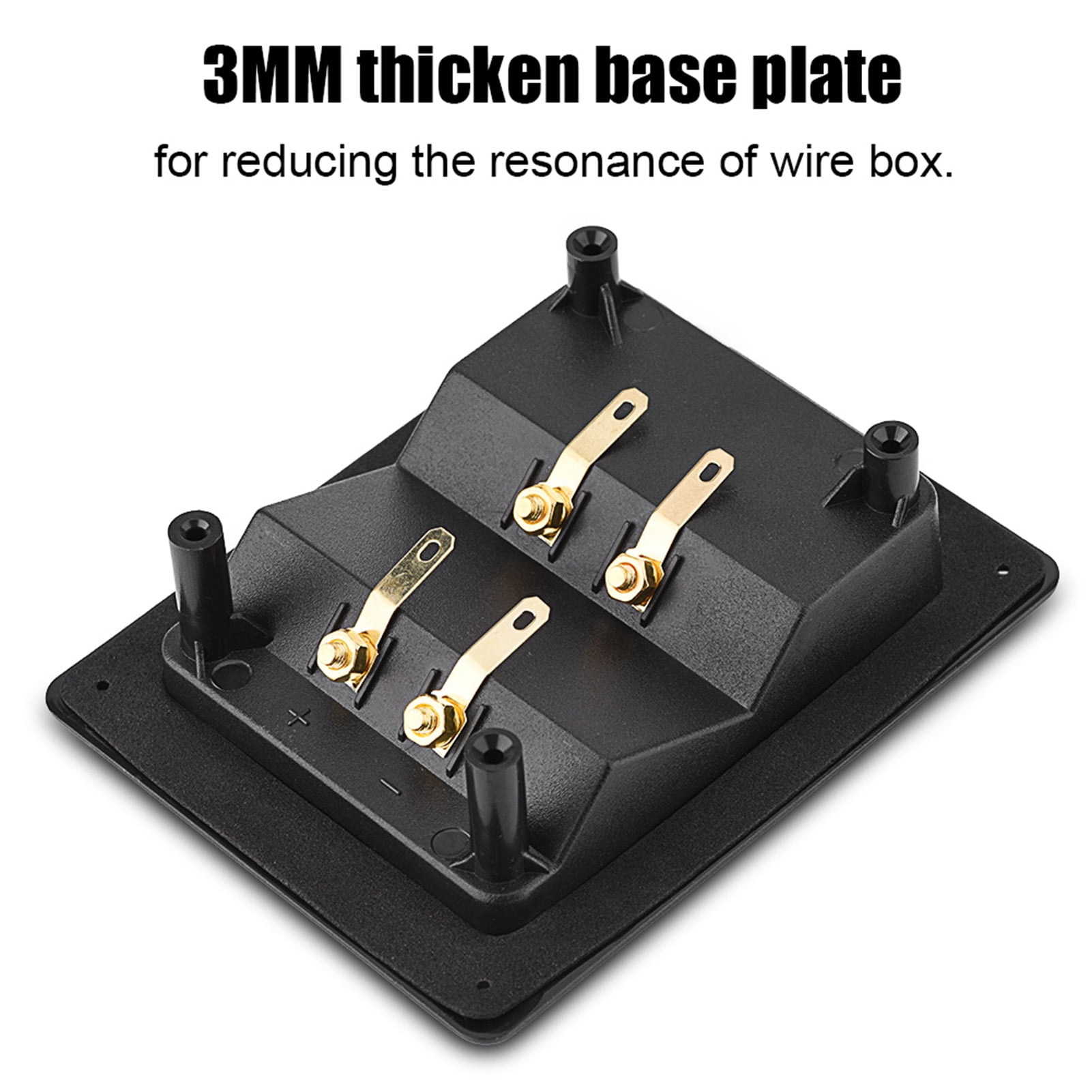 Speaker Terminal, Reliable Copper Acoustic Components, Simple