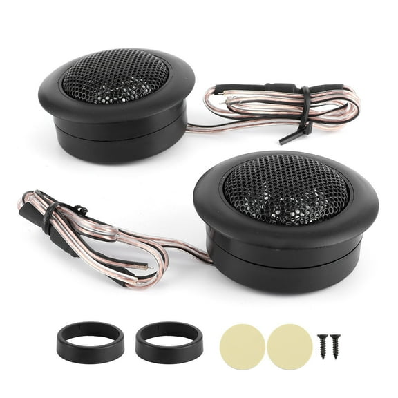 Speakers, 2Pcs Professional 200W 12V DC Universal Tweeter Speakers, 2500~25000Hz For Car System Car Music Player