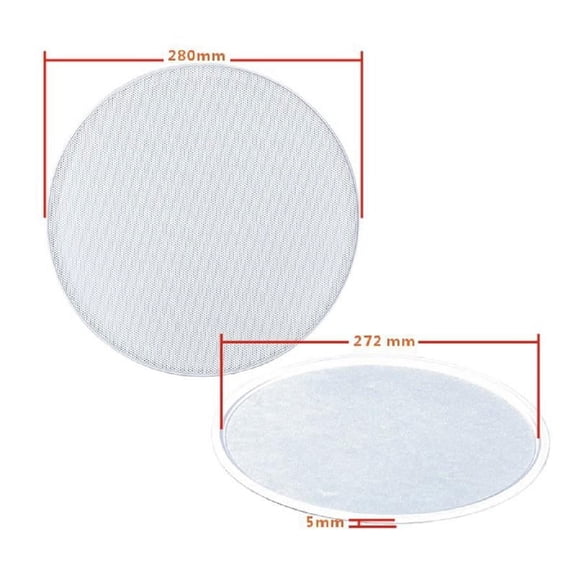 Speakers Grille Car Speakers Cover Decorative Round Metal Mesh Protector Speakers Cover for Home Speakers Ceilings
