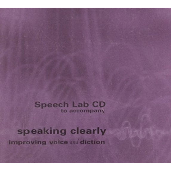 Pre-Owned Speaking Clearly: Improving Voice and Diction by Jeffrey C. Hahner (2002-01-01) Paperback